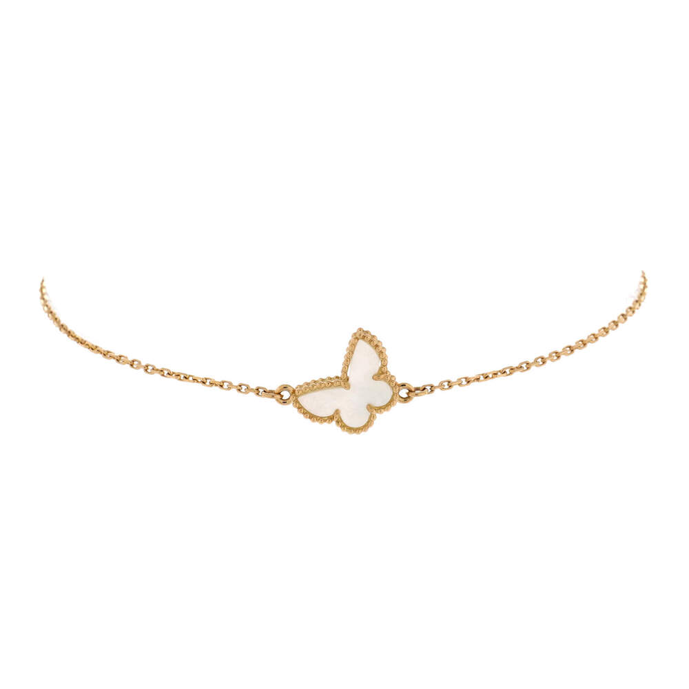 Van Cleef & Arpels Sweet Alhambra Butterfly Bracelet